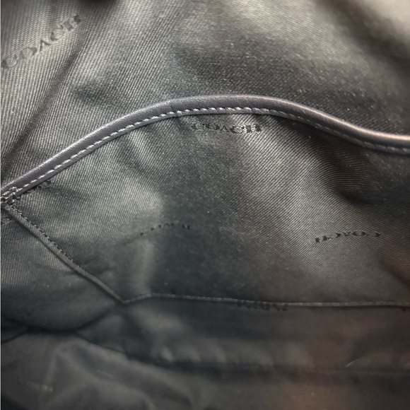 COACH Gingham Print Chaise Crossbody - Picture 14 of 16